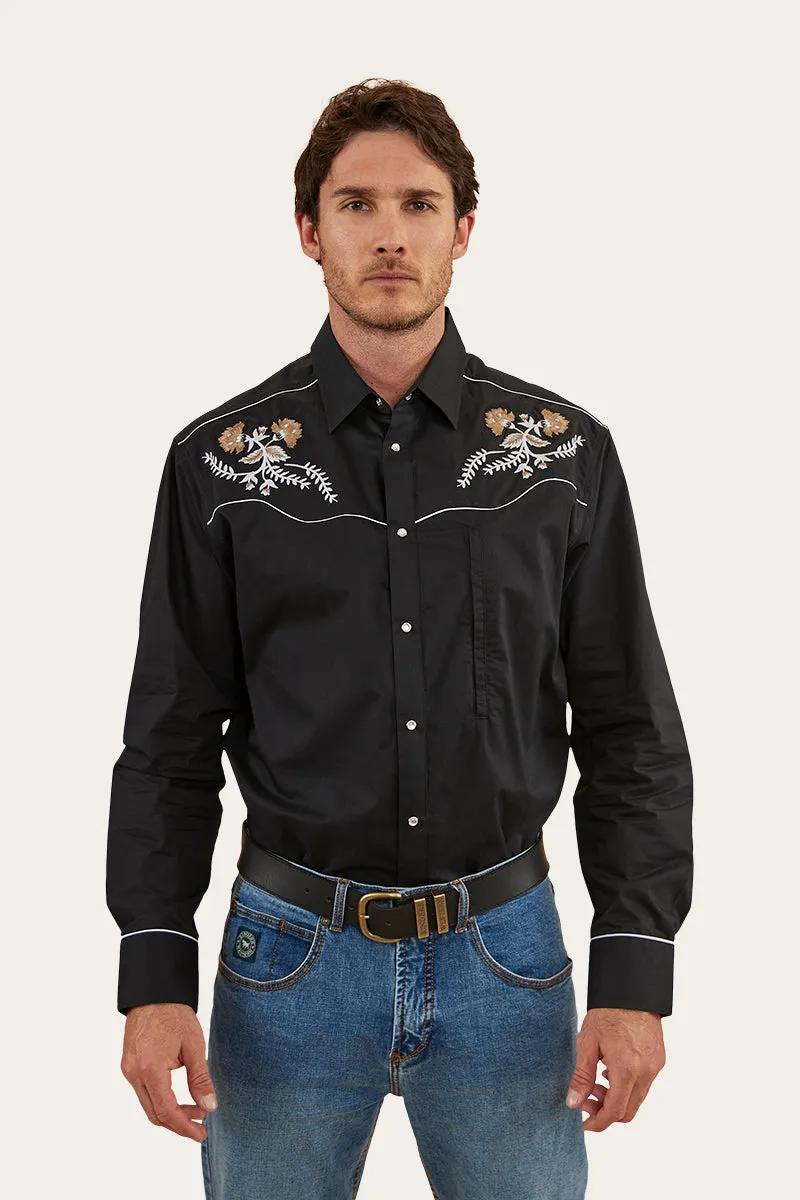 Neilson Mens Western Shirt - Black