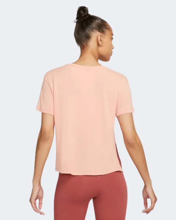 Nike Yoga Dri-Fit Women Training T-Shirt Madder Root