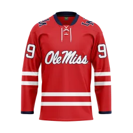 Ole Miss Hybrid Jersey Customized