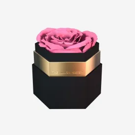 One in a Million™ Black Hexagon Box | Pink Rose