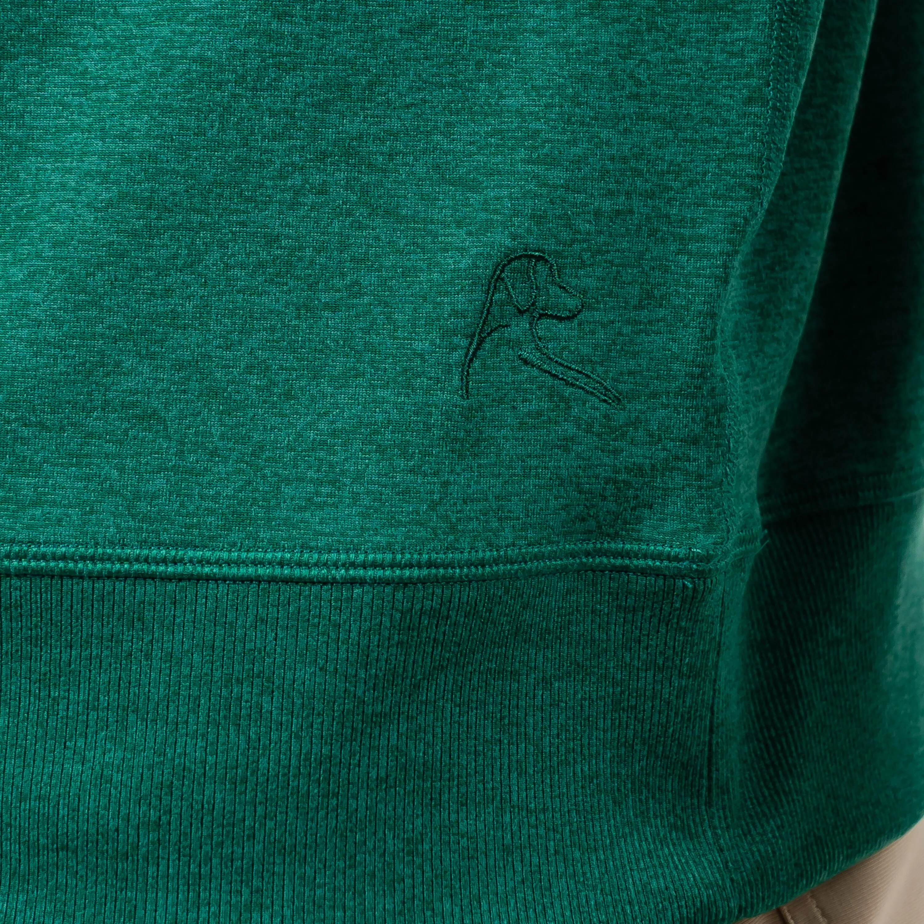 Pace Performance Crew | Heather - Fairway Green/Emerald Green