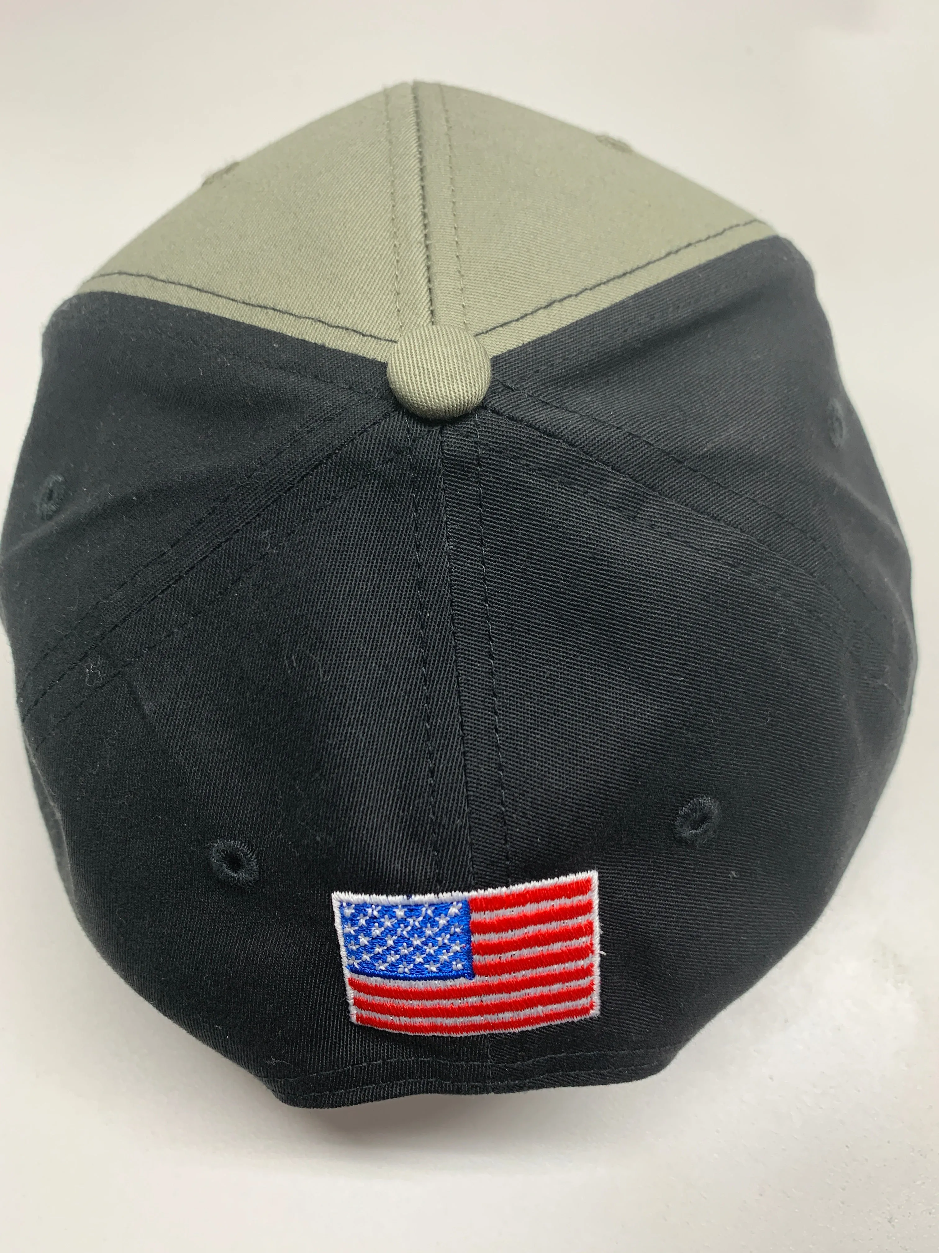 Patriot Hat - Green/Black Snapback Cap