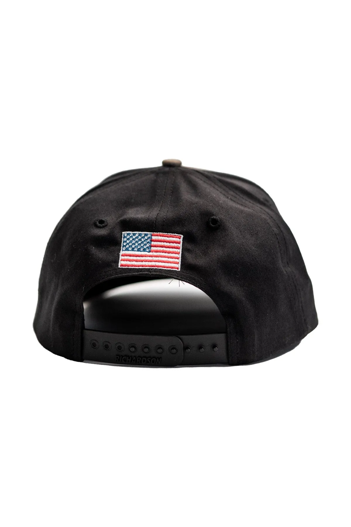 Patriot Hat - Green/Black Snapback Cap