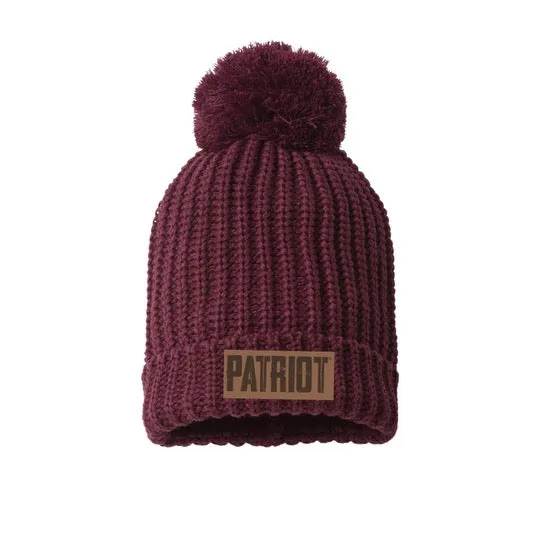 Patriot Pom Beanie