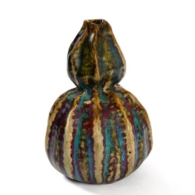 Pierre-Adrien Dalpayrat "Colocynth" Glazed Ceramic Vase