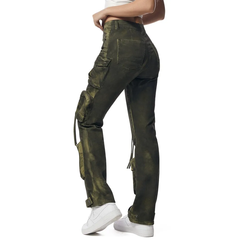 Pigment Dyed Utility Twill Pants - Clover Green