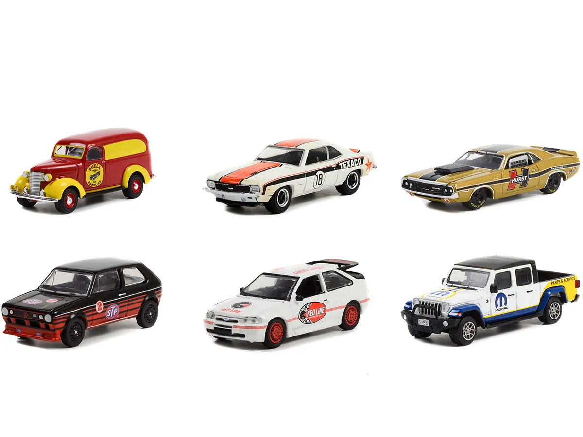 "Running on Empty" 6 piece Set Series 14 1/64 Diecast Model Cars by Greenlight