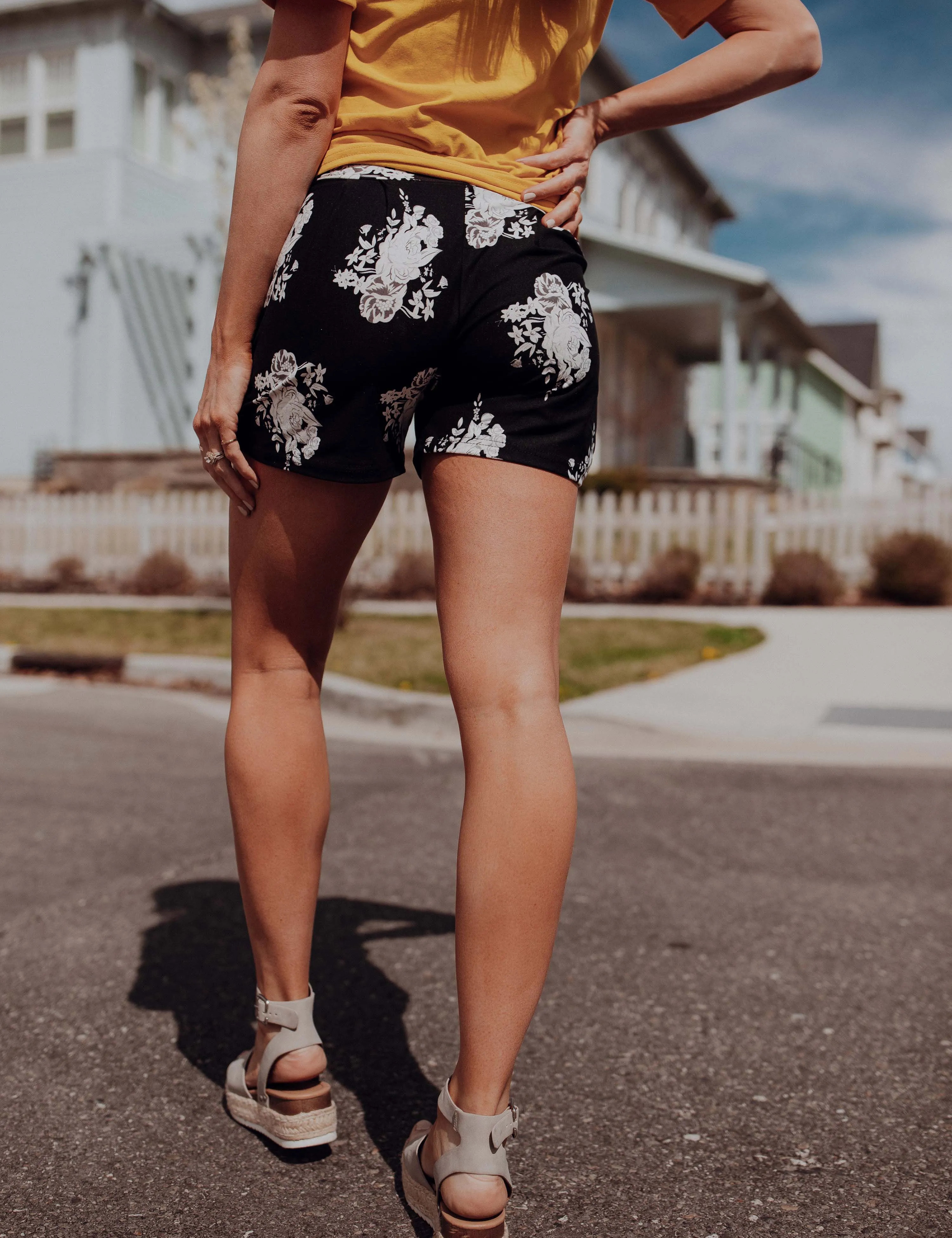 SA Exclusive Mod Floral Harem Shorts