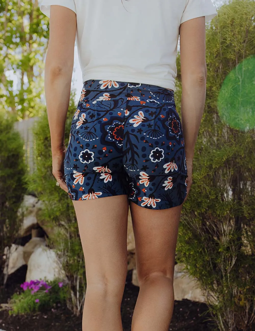 SA Exclusive Twilight Blooms Harem Shorts