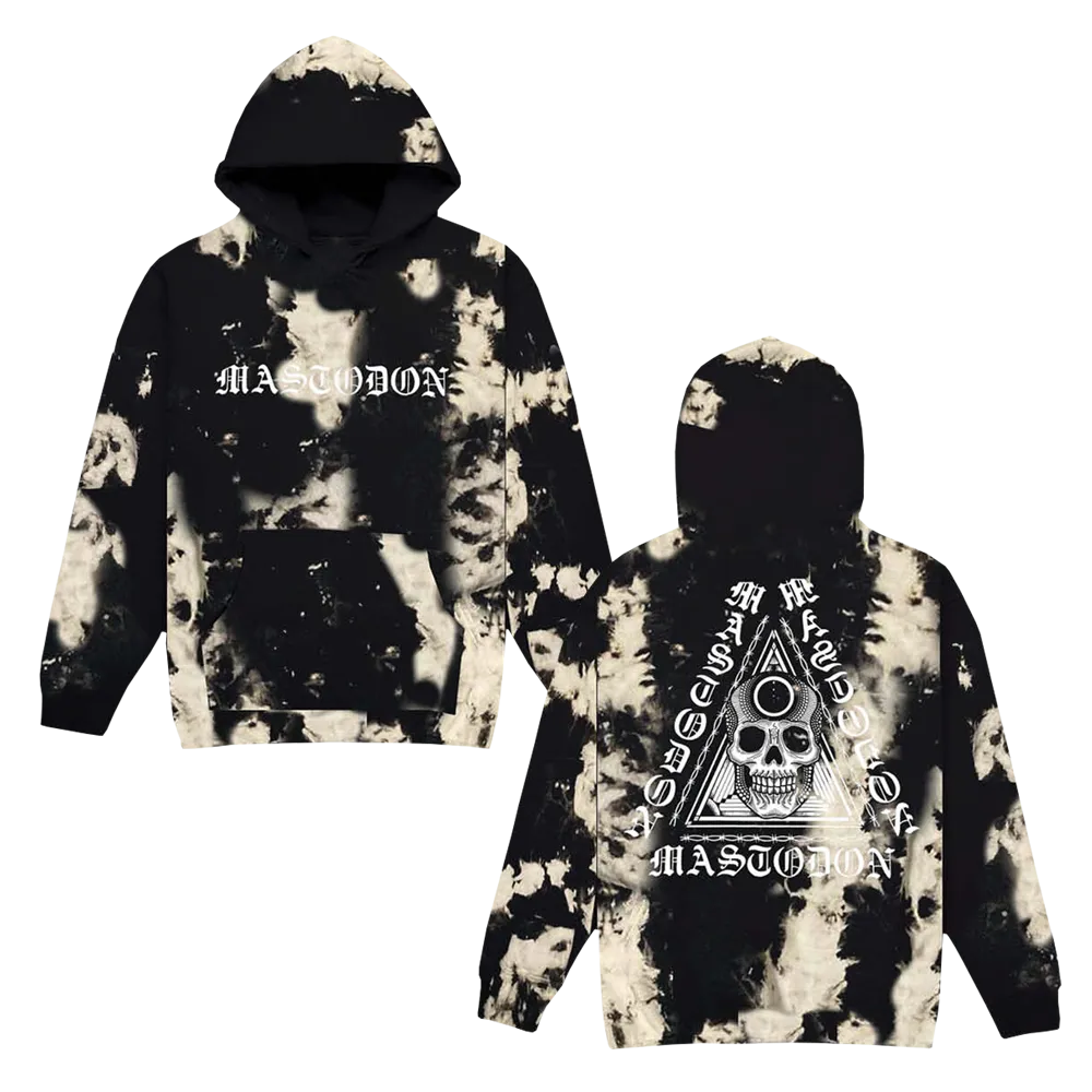 Skull Logo Custom Dye Hoodie