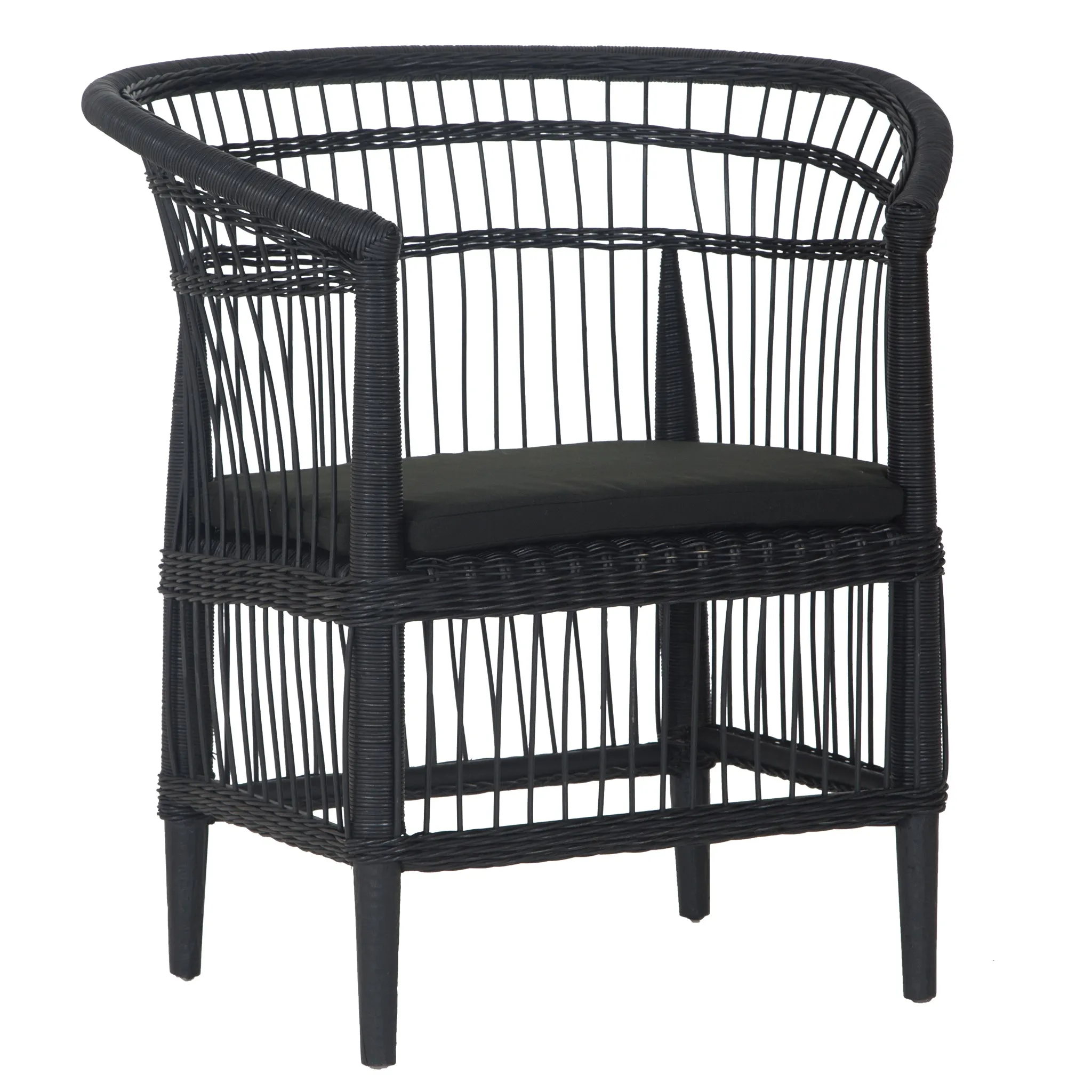 SONGWHE DINING CHAIR | BLACK