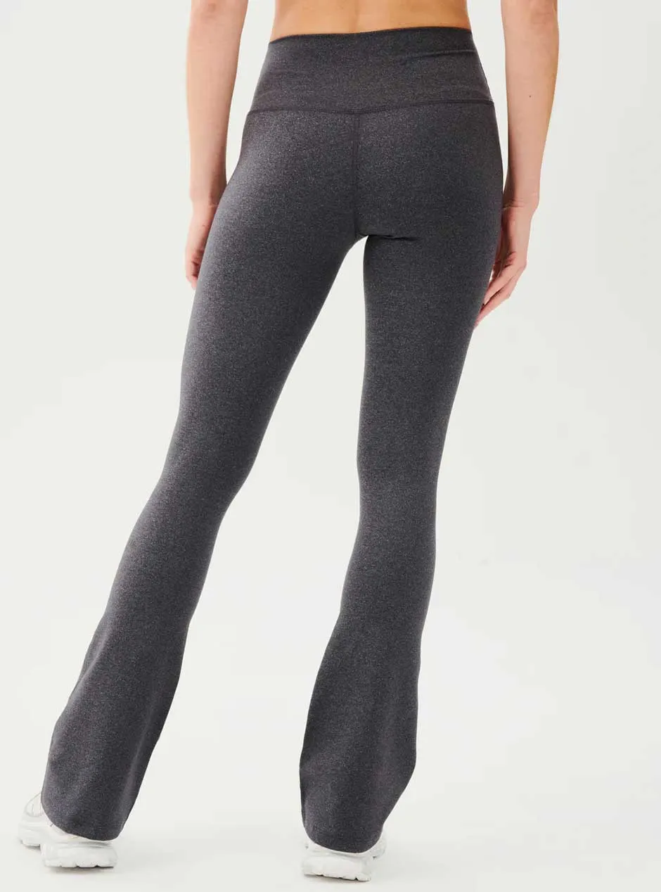 Splits59 Women's Raquel High Waist Flared Leggings - Heather Grey