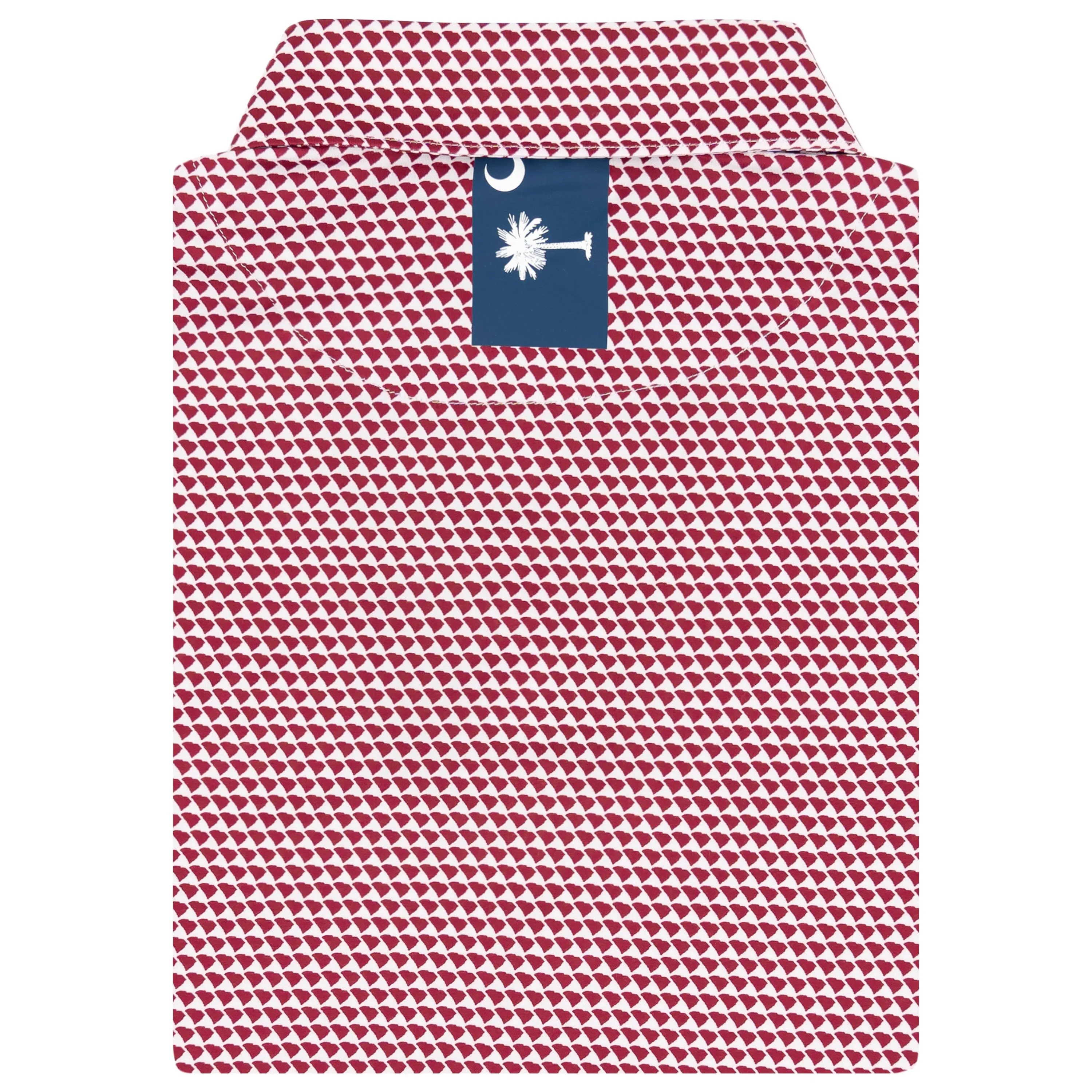 The Hushpuppy | Performance Polo | The Hushpuppy - Maroon/White - SC