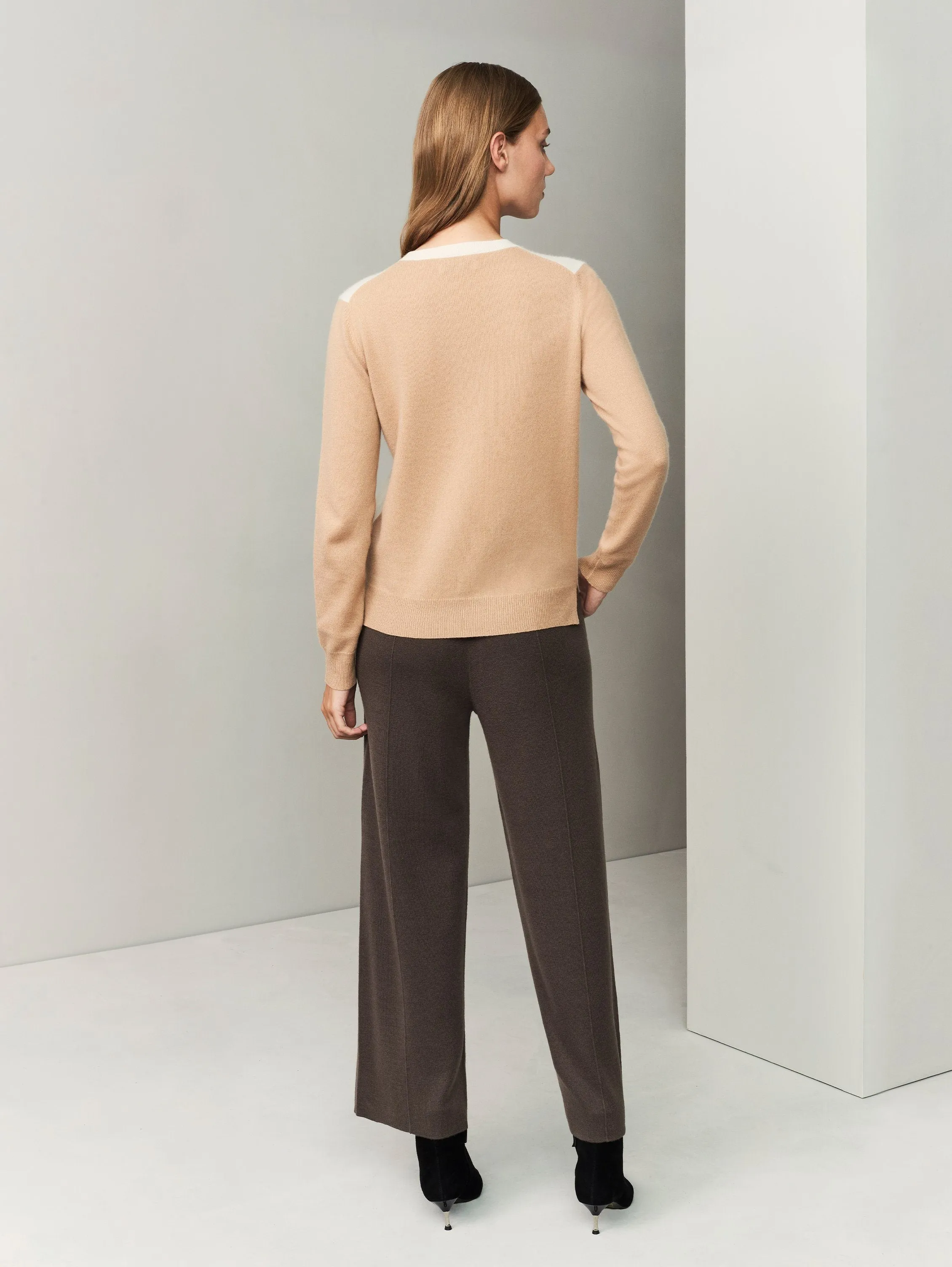 The Structured Trousers - Dark Olive Brown