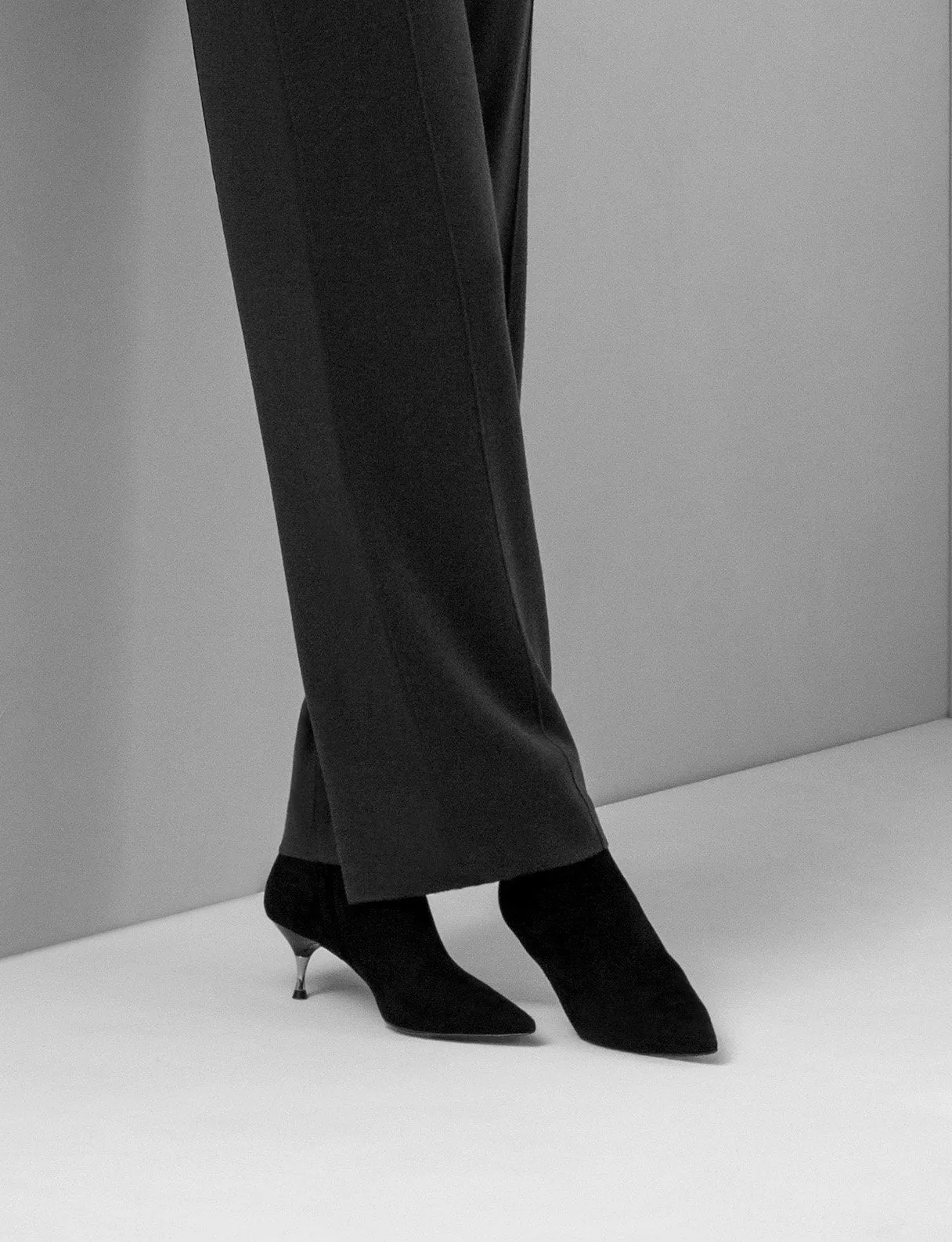 The Structured Trousers - Dark Olive Brown