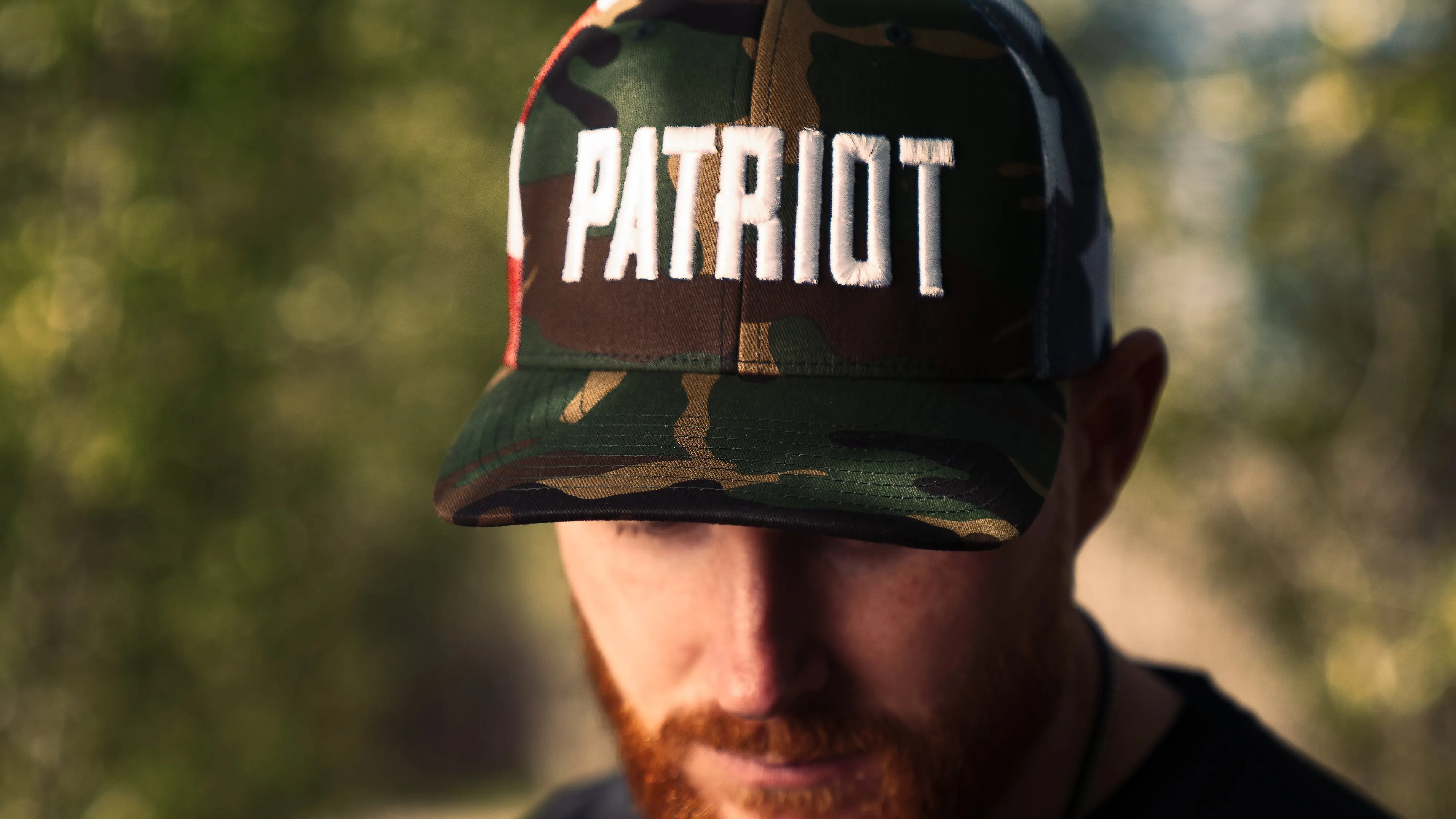 TMR Camo Flag Patriot Hat