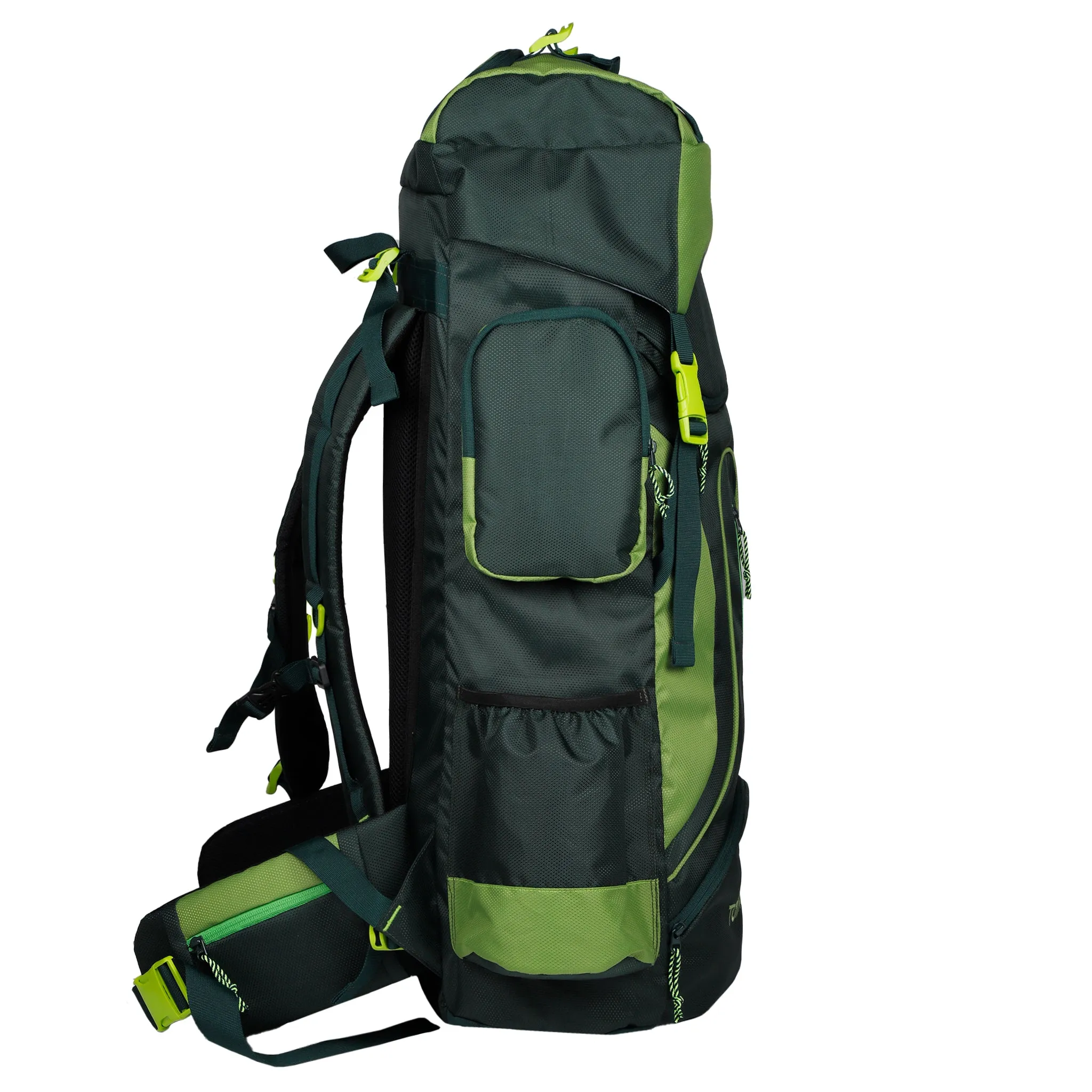 Tomahawk 75L Spruce Forest Green Rucksack with raincover