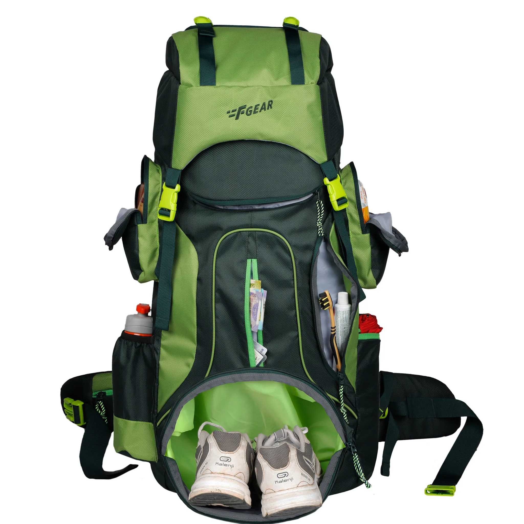 Tomahawk 75L Spruce Forest Green Rucksack with raincover