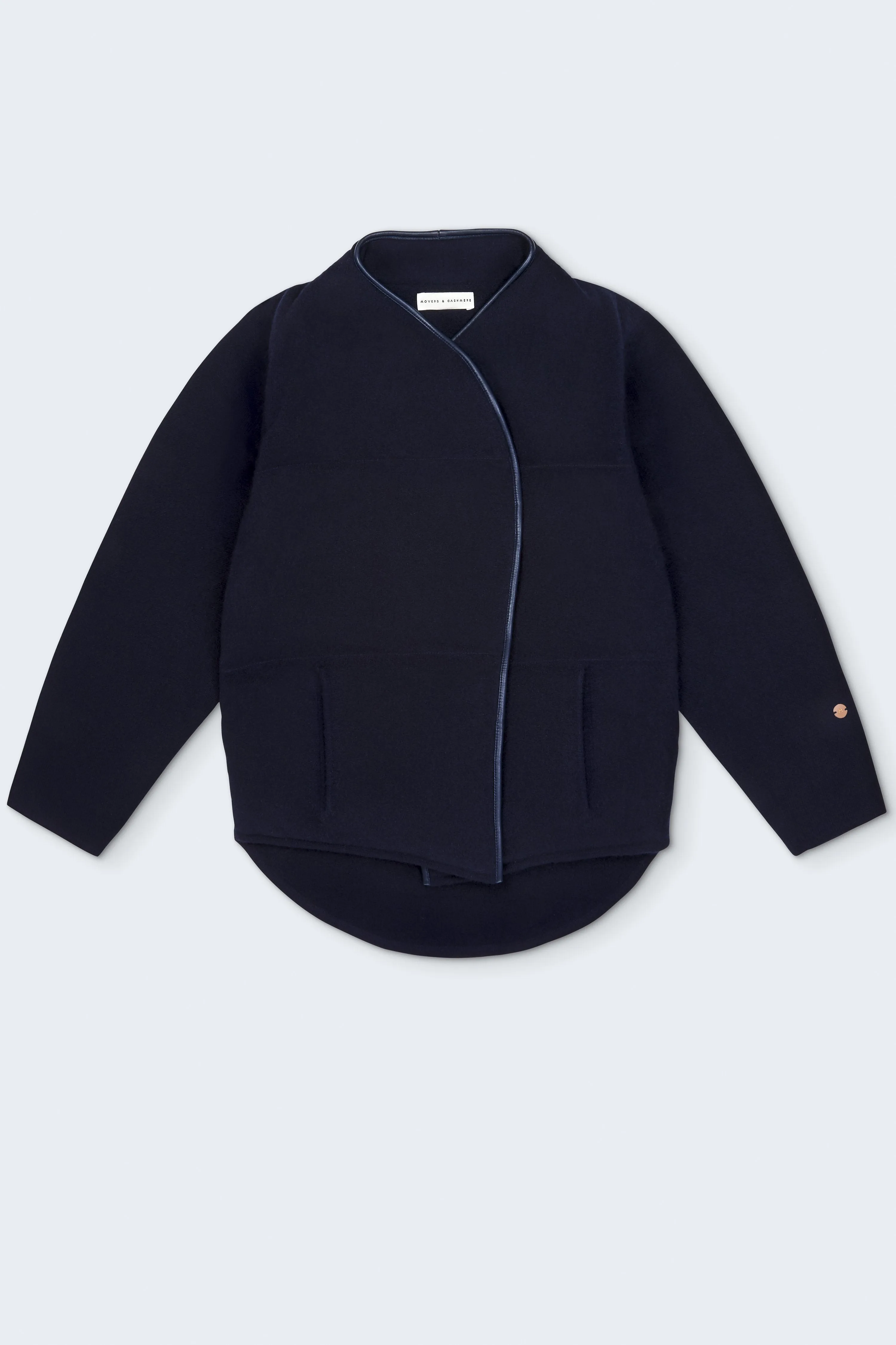 Top-to-Top Cashmere Down Jacket - Dark Navy