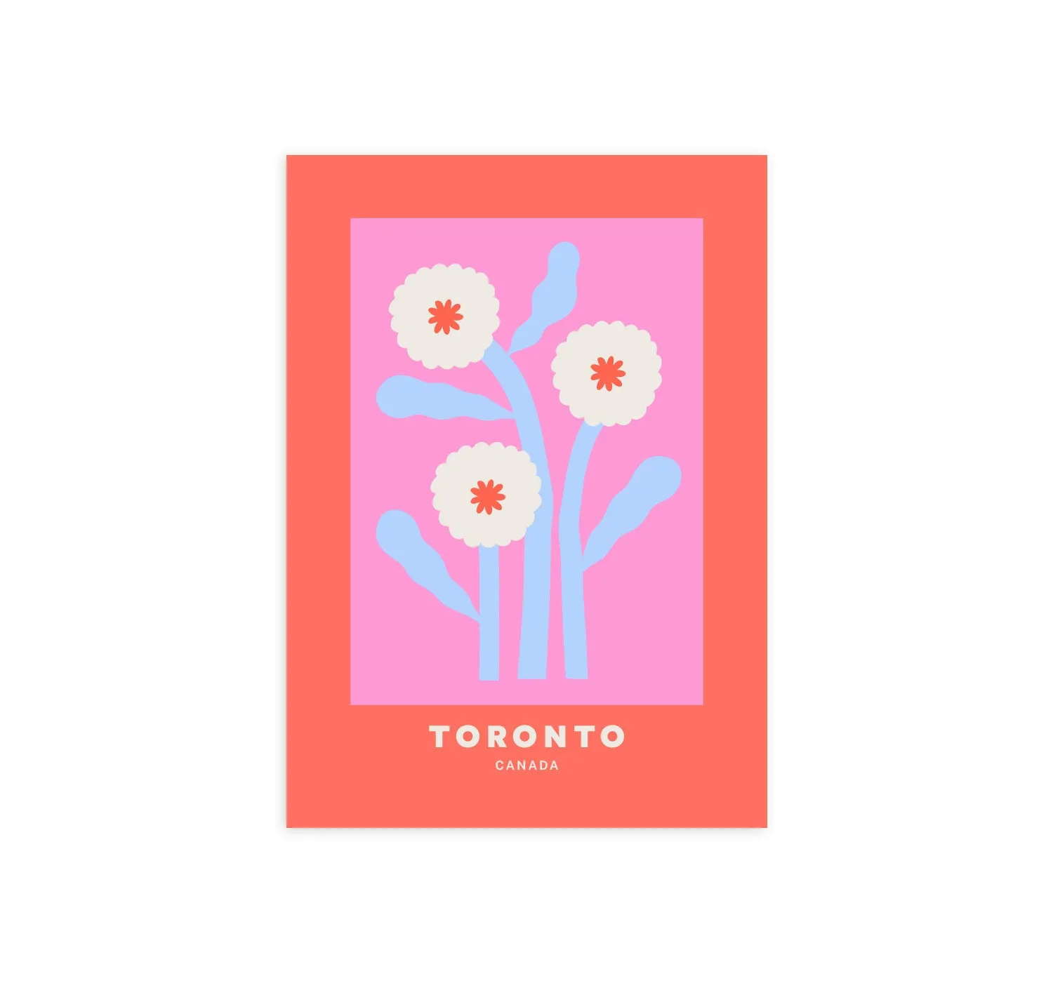 Toronto Flower Print