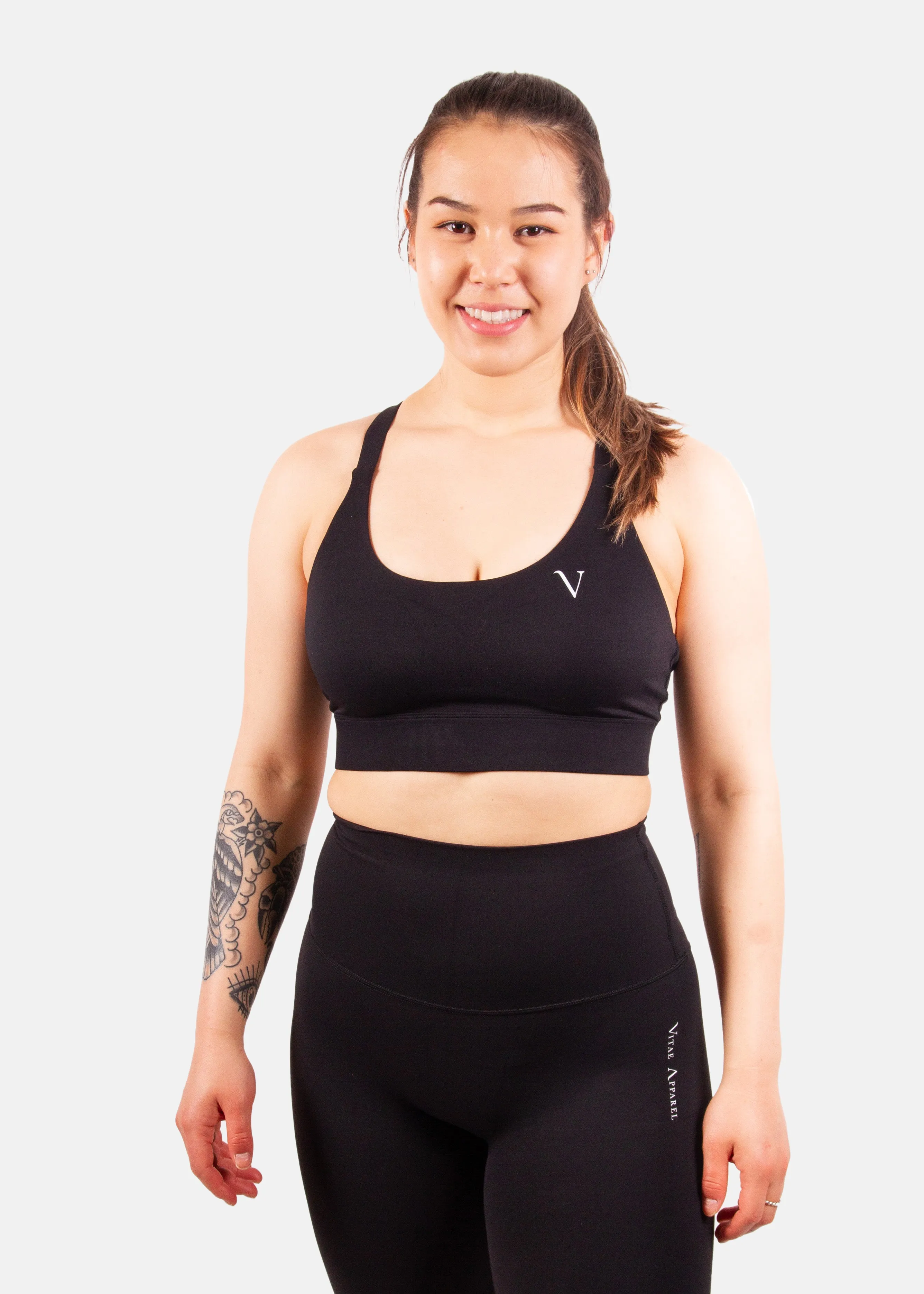 Ultra Support Sports Bra Black