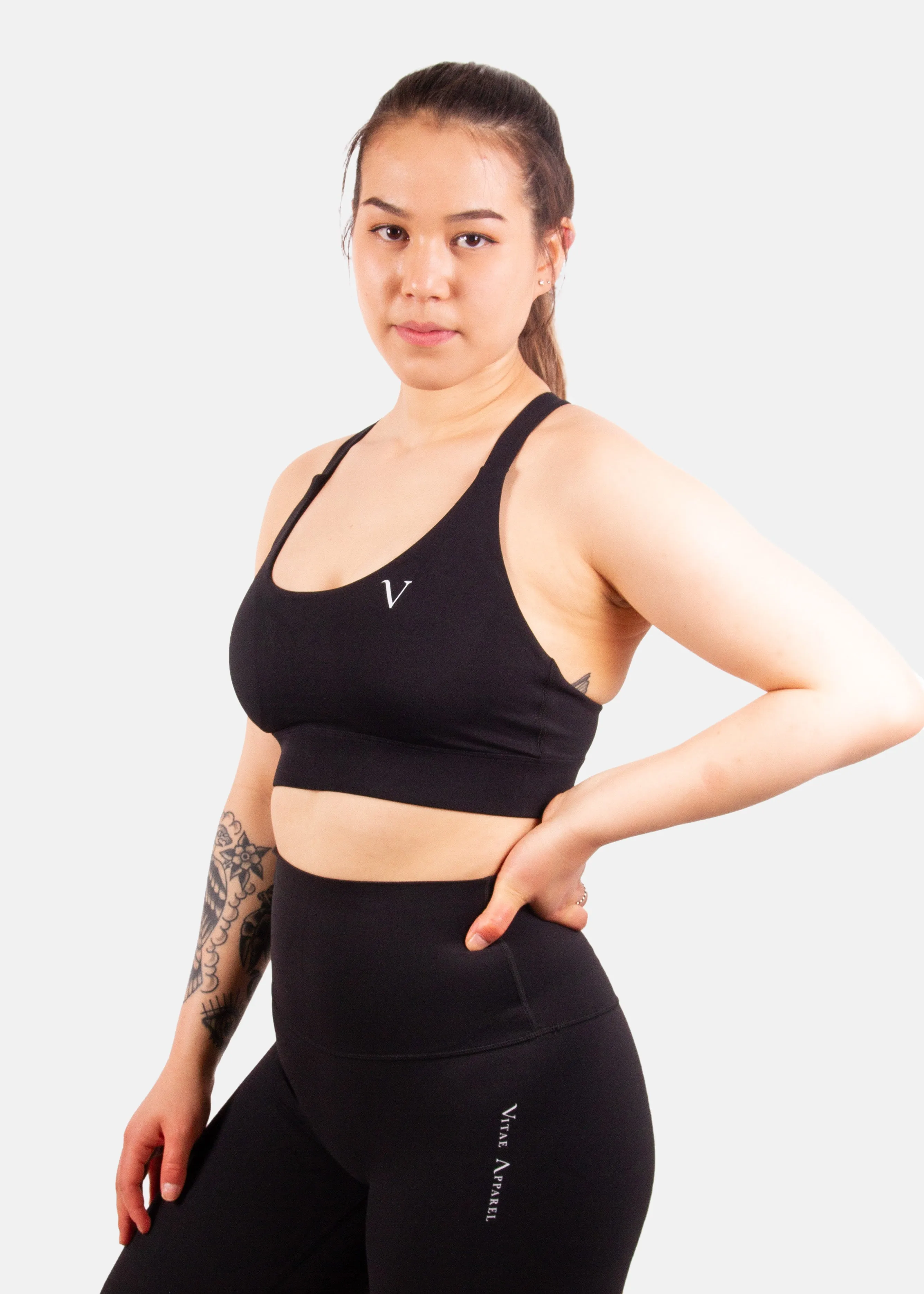 Ultra Support Sports Bra Black