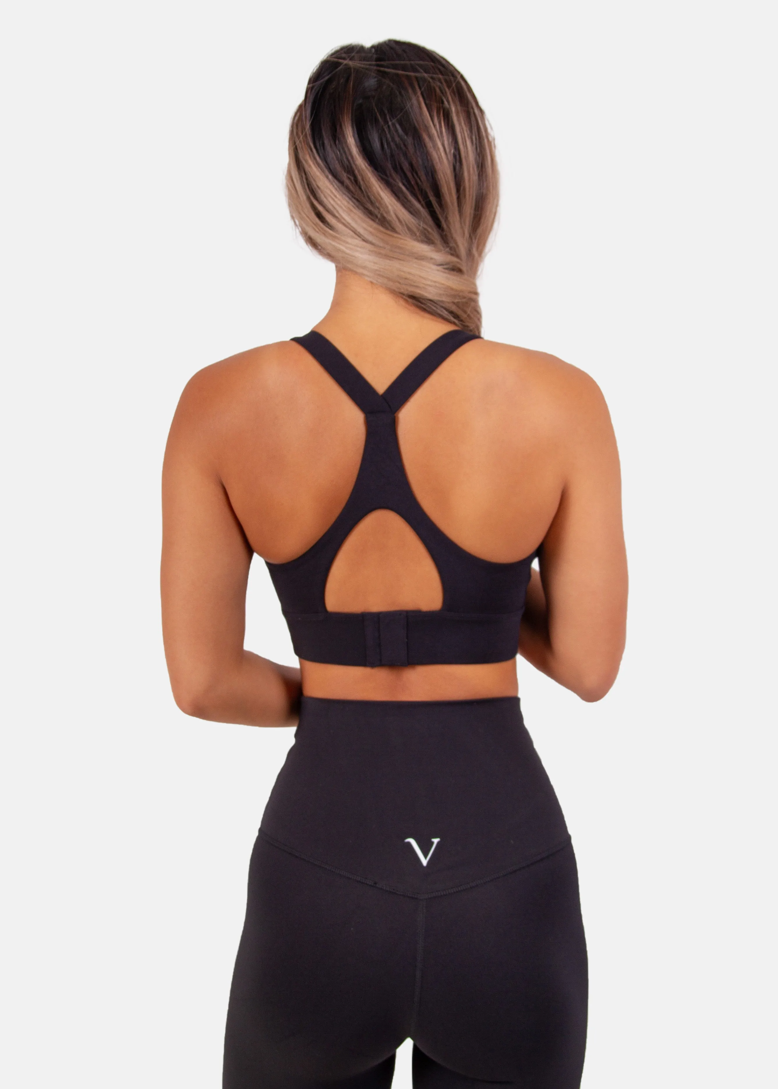 Ultra Support Sports Bra Black