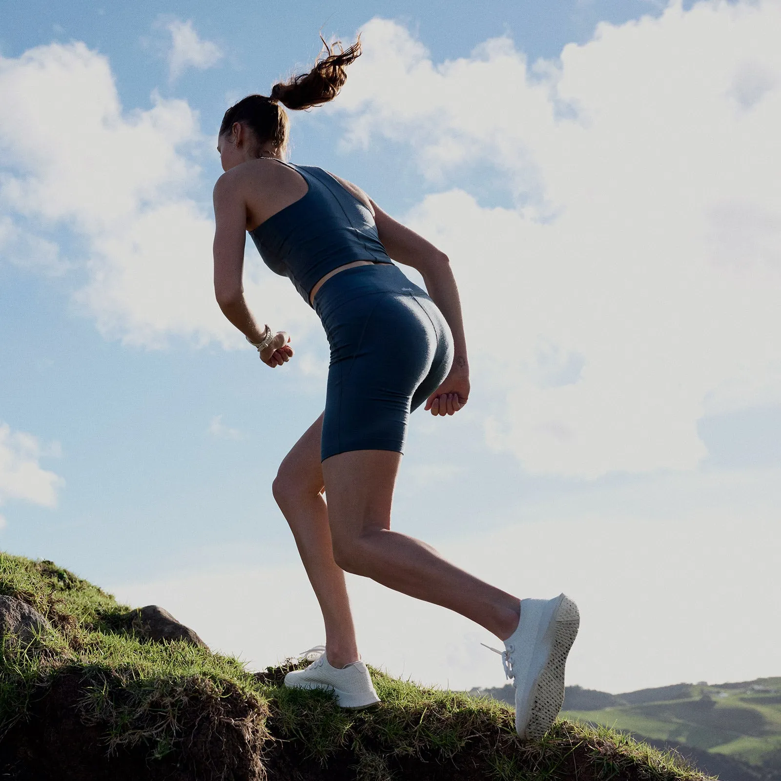 Women's Natural Bike Short - True Navy