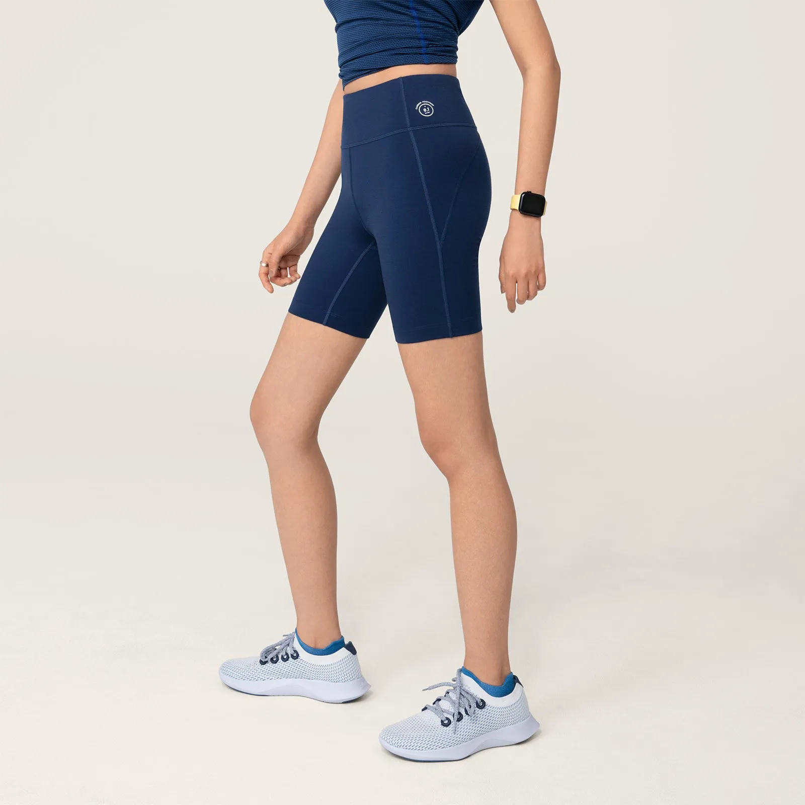 Women's Natural Bike Short - True Navy