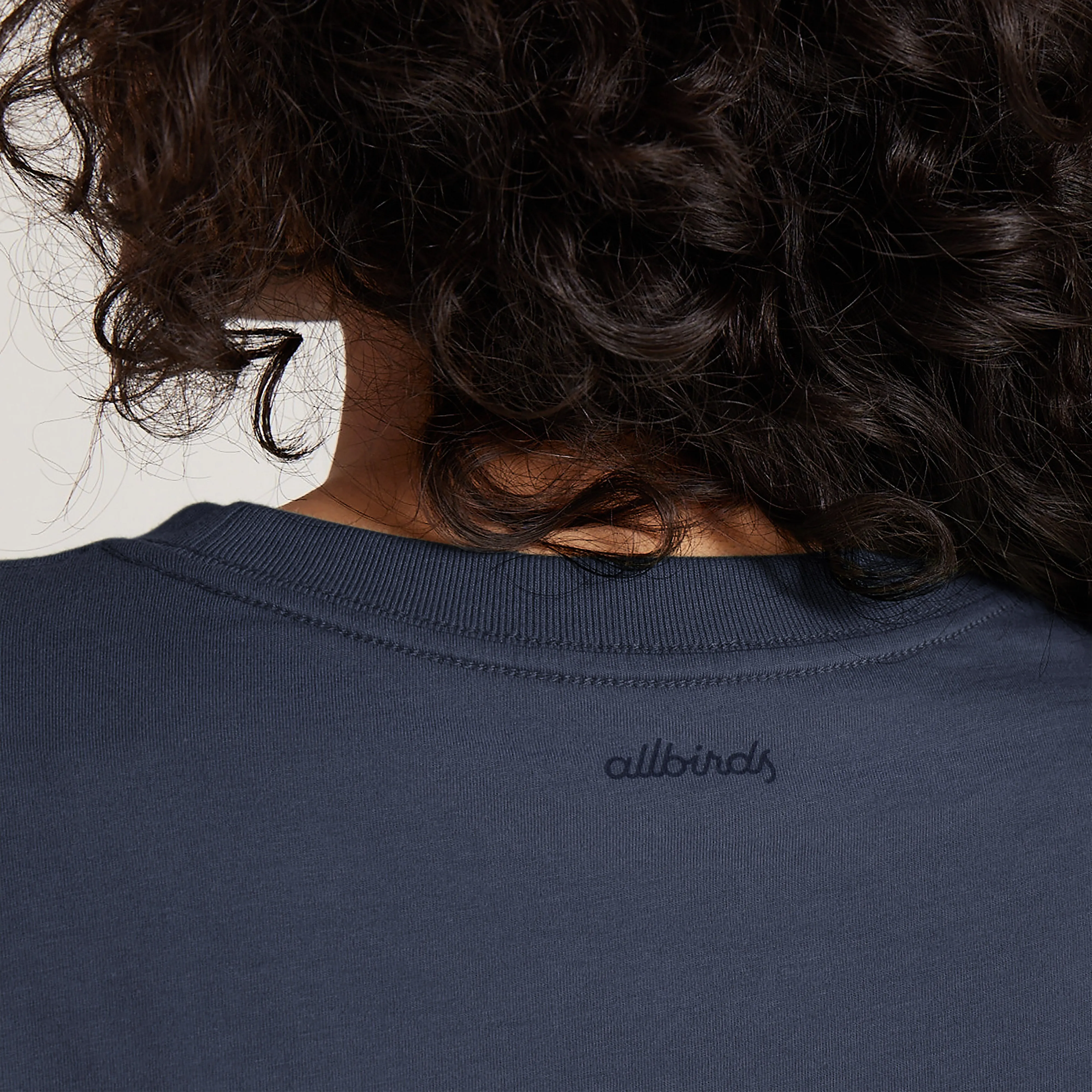 Women's Organic Cotton Tee - Hazy Indigo