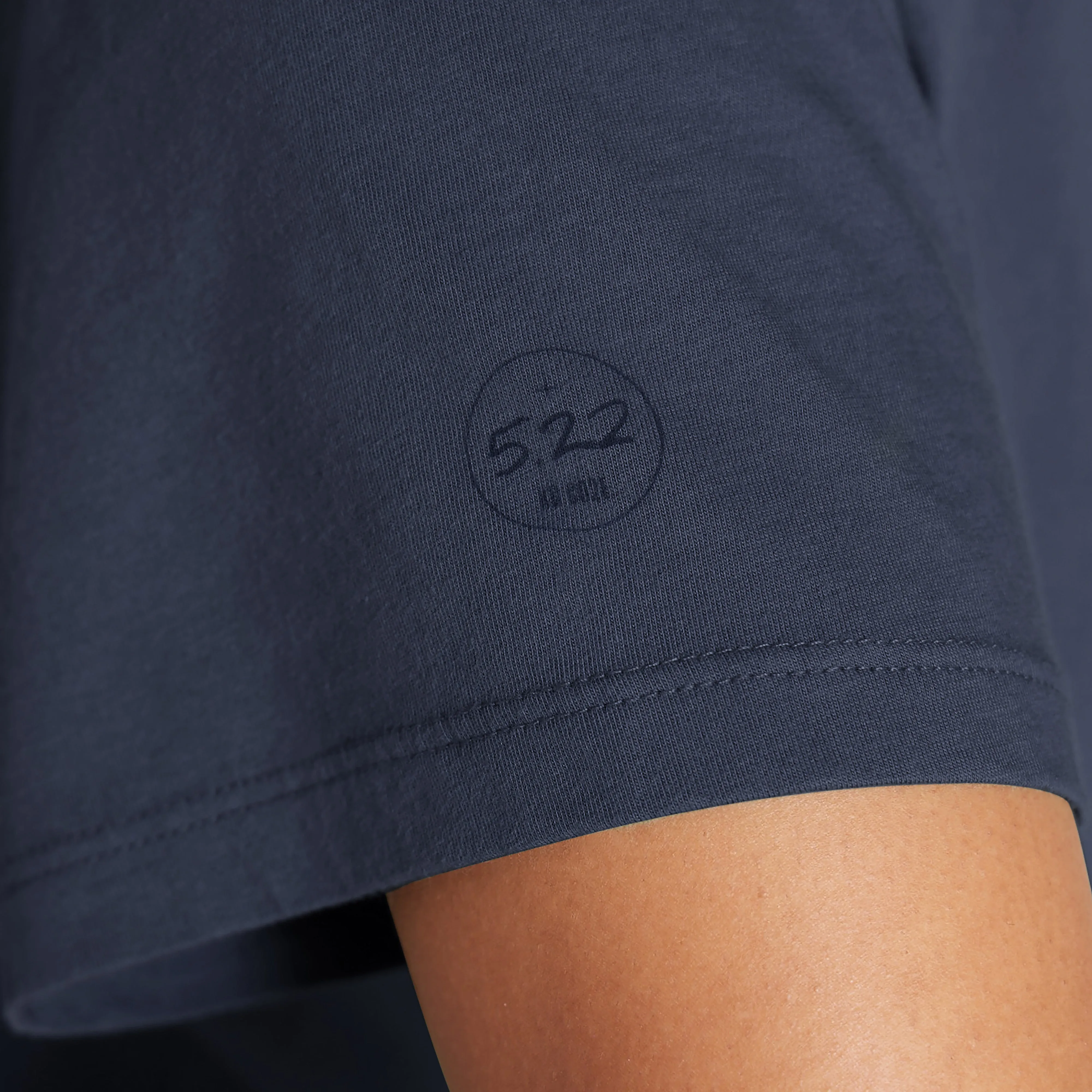 Women's Organic Cotton Tee - Hazy Indigo