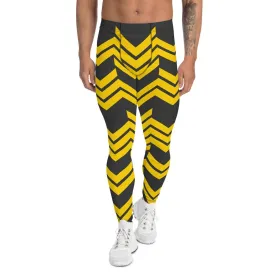 Yellow Arrows Sport Leggings for Men